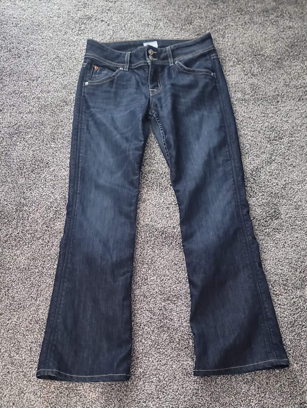 Women's Dark Blue Flare Jeans